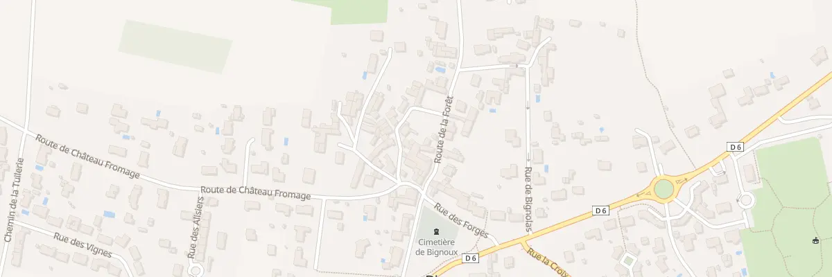 Plan du 2B Rue du Vieux Bourg à Bignoux