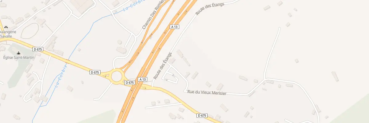 Plan du 35 Rue du Vieux Merisier à Toutainville