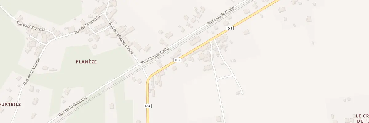 Plan du 23 Rte de Saint-Astier à Neuvic
