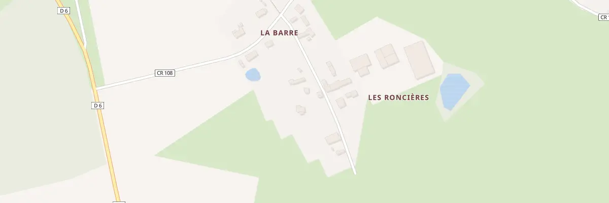 Plan du 8 La Barre à Sonzay