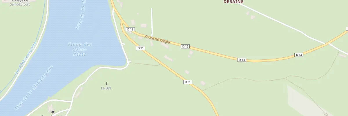 Plan du 127 Rte de Sainte Gauburge à Saint-Evroult-Notre-Dame-du-Bois