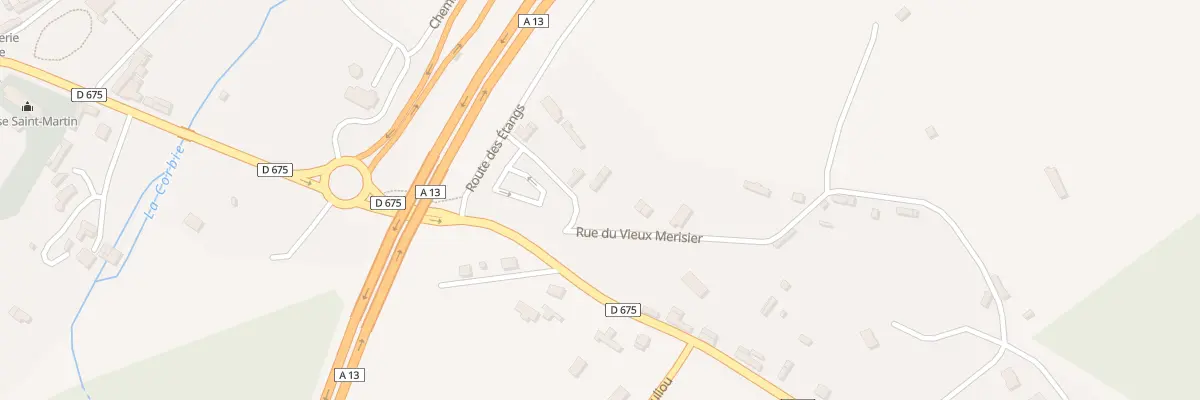 Plan du 5 Rue du Vieux Merisier à Toutainville