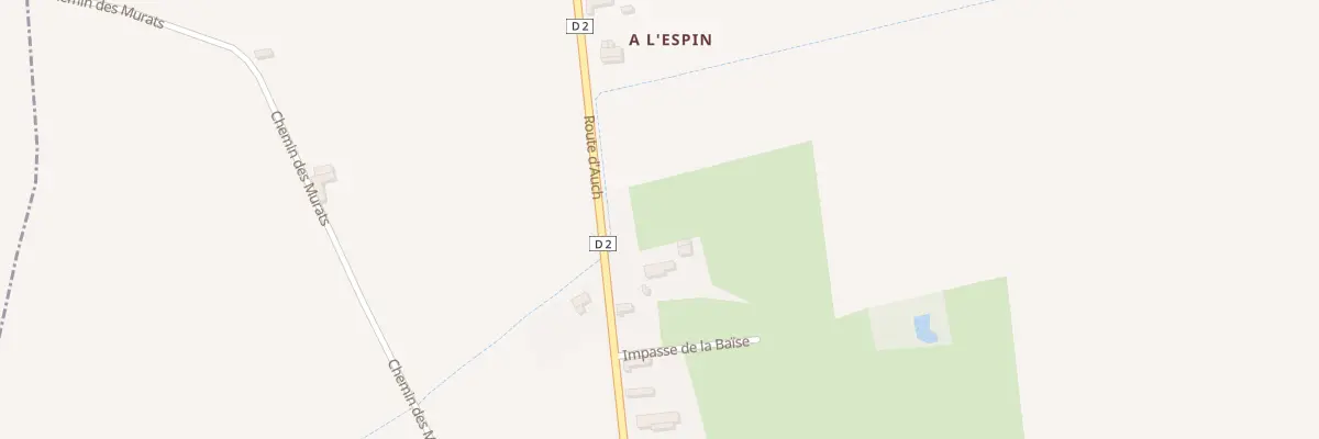 Plan du 35 Imp de la Baïse à Saint-Élix-Theux