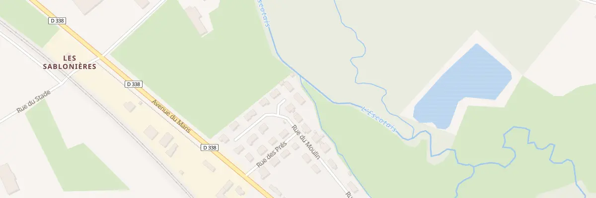 Plan du 3 Imp du Ruisseau à Dissay-sous-Courcillon