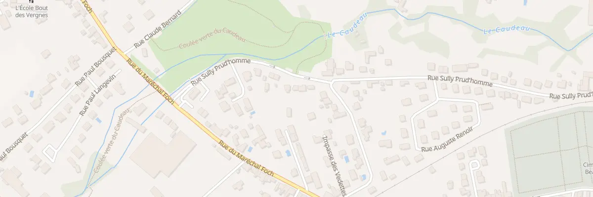 Plan du 38B Rue Sully Prudhomme à Bergerac