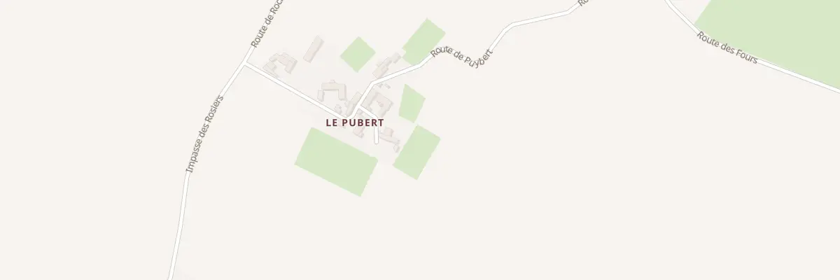 Plan du 140 Le Pubert à Parçay-sur-Vienne