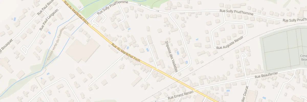 Plan du 5B Rue du Maréchal Foch à Bergerac