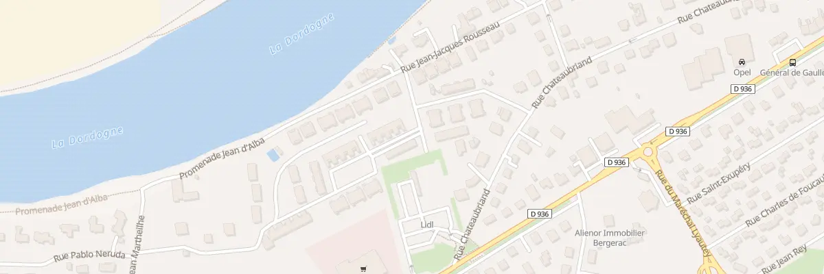 Plan du 31B Rue Chateaubriand à Bergerac