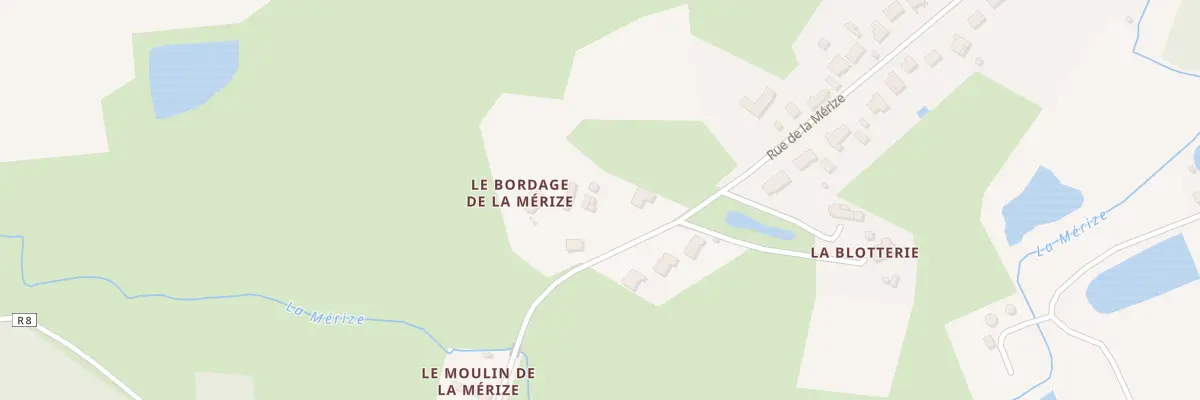 Plan du 52 Rue de la Merize au Breil-sur-Mérize