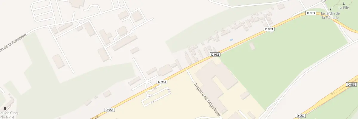 Plan du 34 Rue de Tours à Cinq-Mars-la-Pile