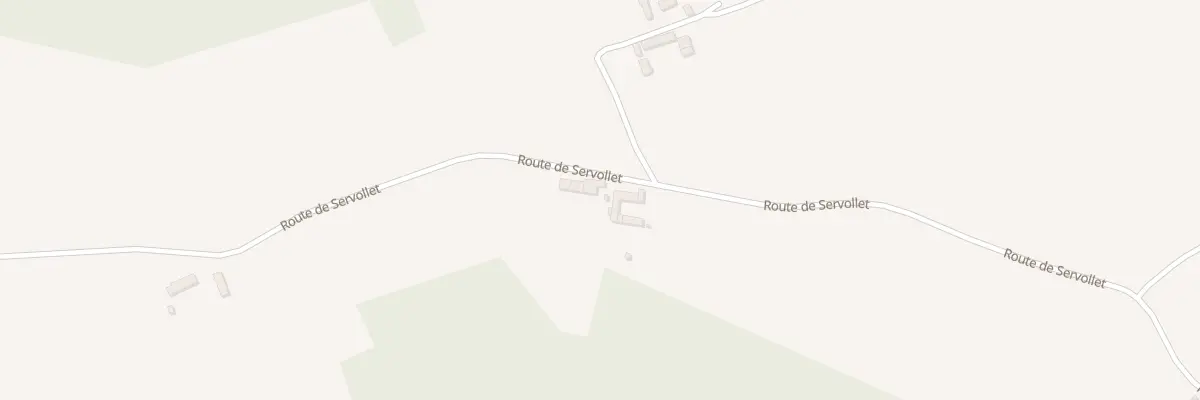 Plan du 21 Rte de Servollet à Thuré