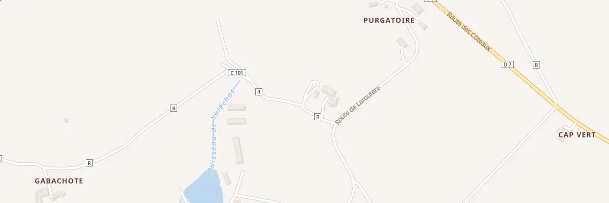 Plan du 350 Rte de Laroutère à Montagnac-sur-Auvignon