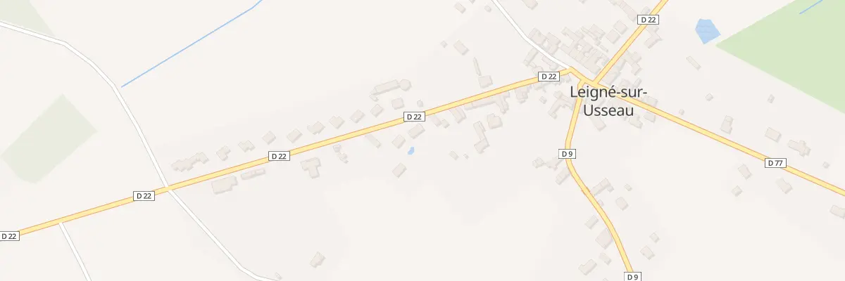 Plan du 17 Rte de Saint-Gervais à Leigné-sur-Usseau