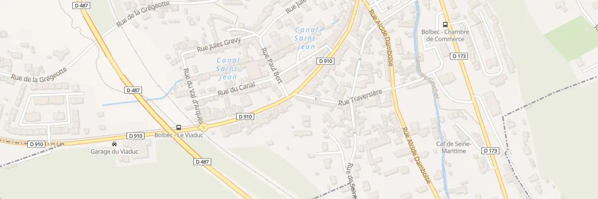 Plan du 39 Rue Traversière à Bolbec