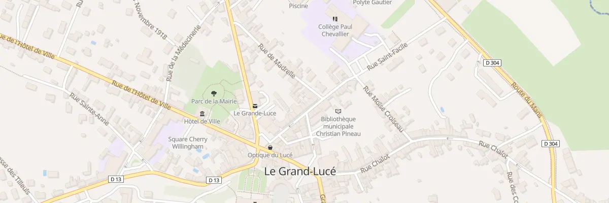 Plan du 11 Rue Saint Facile au Grand-Lucé