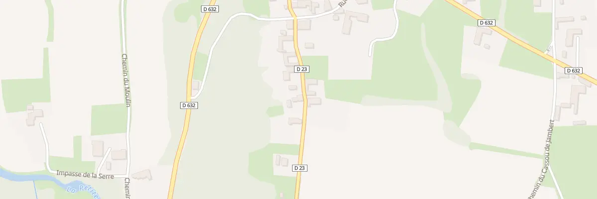 Plan du 20 Rte des Cretes à Puntous
