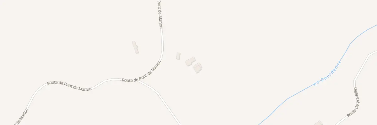 Plan du 3519 Rte de Pont de Marion à Saint-Colomb-de-Lauzun