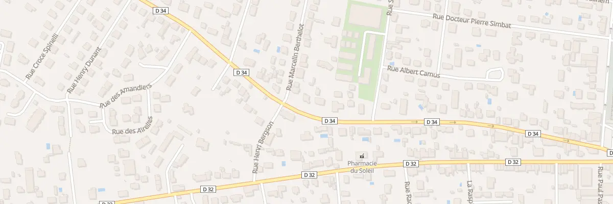 Plan du 57 Rue Waldeck Rousseau à Bergerac