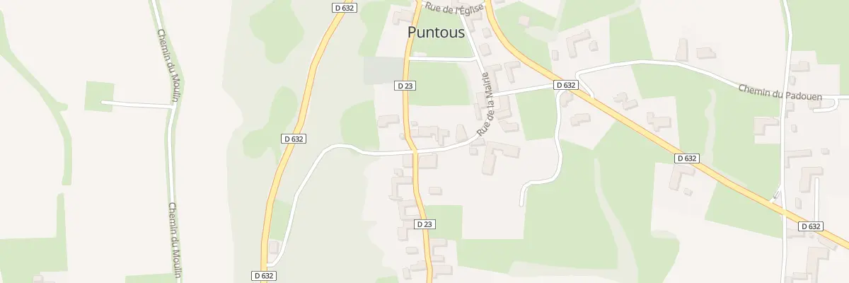 Plan du 5030 Centre du Village à Puntous