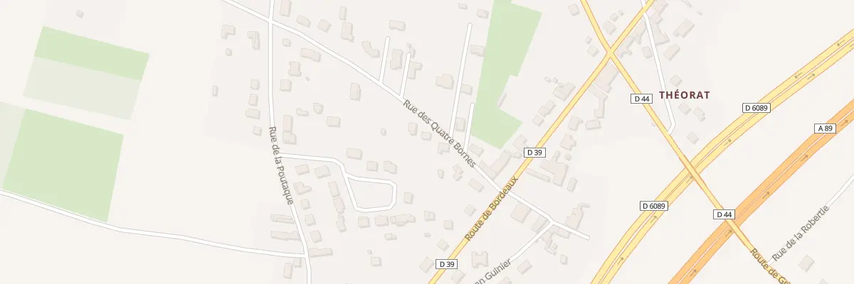 Plan du 8 Rue des Quatre Bornes à Neuvic