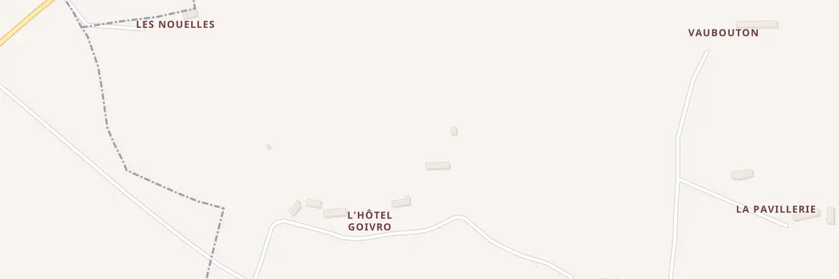 Plan du 5015 L’Hotel Goivro à Courgeoût