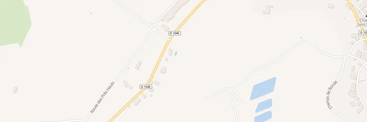 Plan du 591 Rte des Coteaux à Montagrier