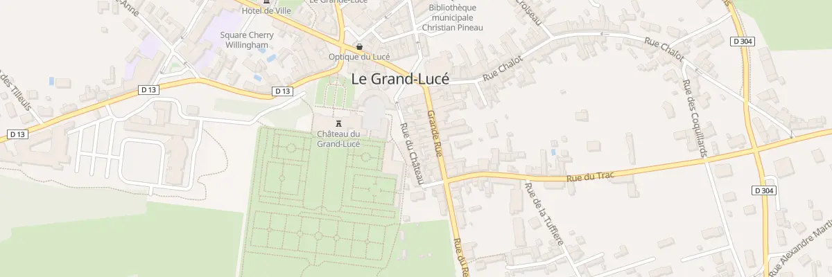 Plan du 5 Rue du Château au Grand-Lucé