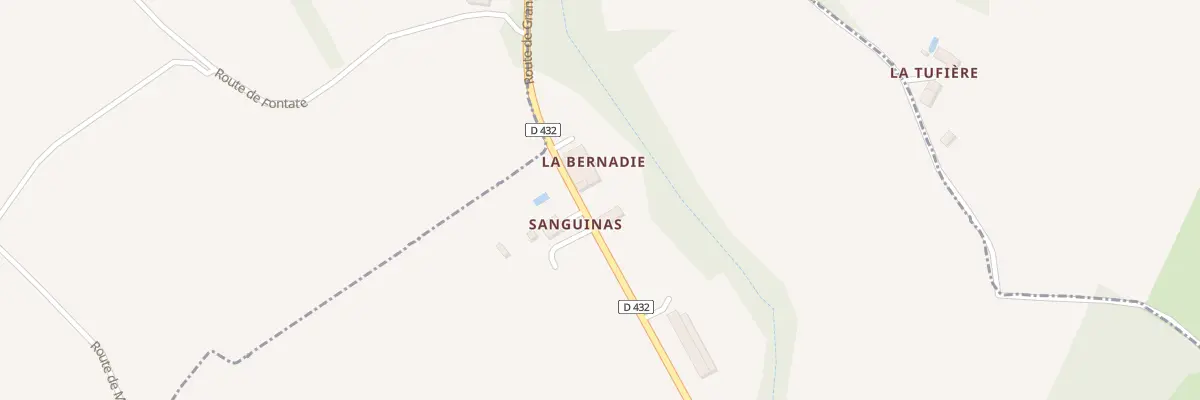 Plan du 5207 La Bernadie à Saint-Sardos