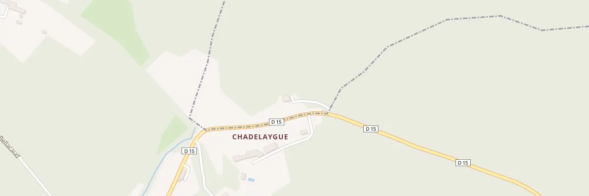 Plan du 67A Chadelaygue à Beleymas