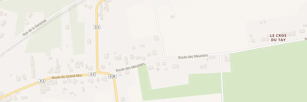 Plan du 185 Rte des Meuniers à Neuvic