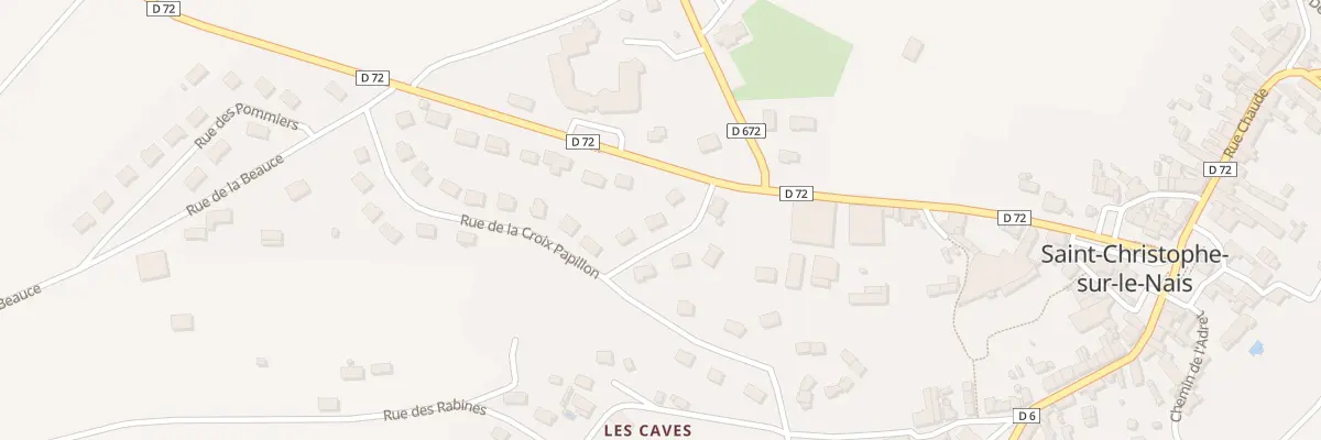 Plan du 4 Rue de la Croix Papillon à Saint-Christophe-sur-le-Nais