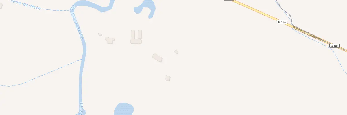 Plan du 702 Rte de Loubersan à Saint-Médard