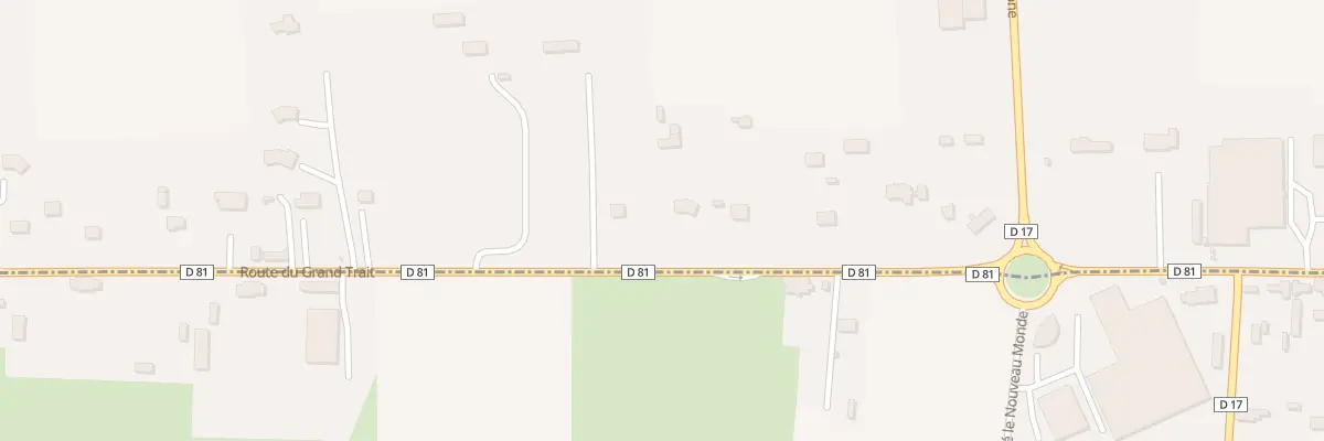Plan du 234 Rte du Grand Trait à Saint-Antoine-la-Forêt