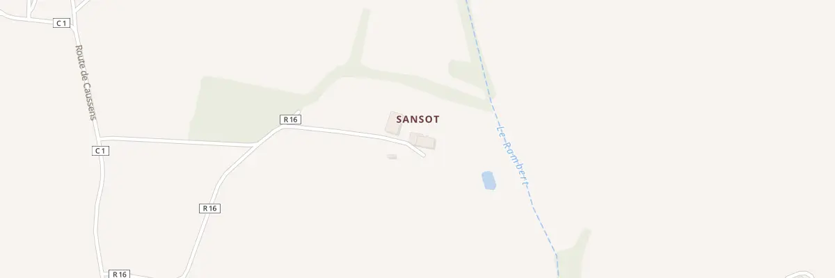 Plan du 5193 Sansot à Saint-Puy