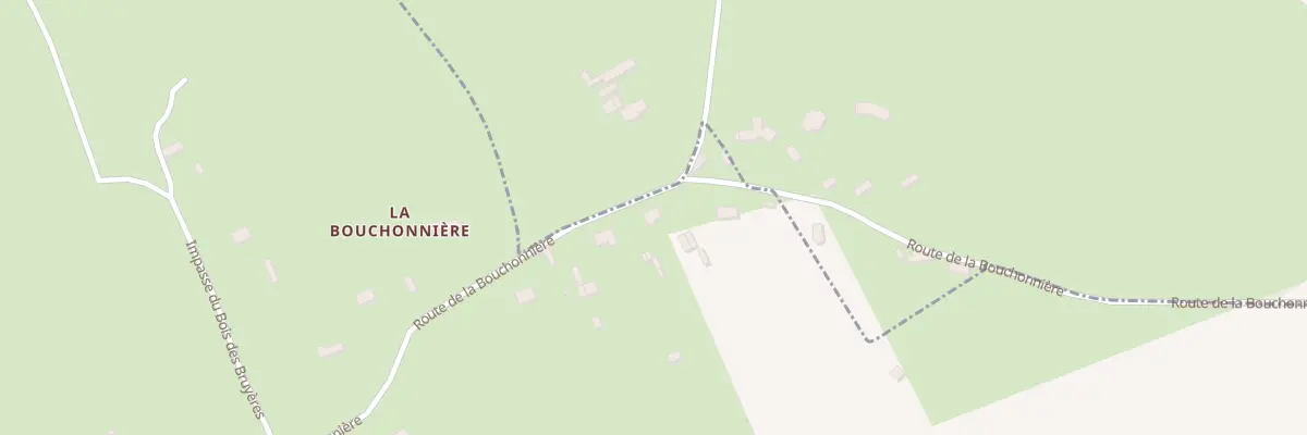 Plan du 1484 Rte de la Bouchoniere à Saint-Mards-de-Fresne