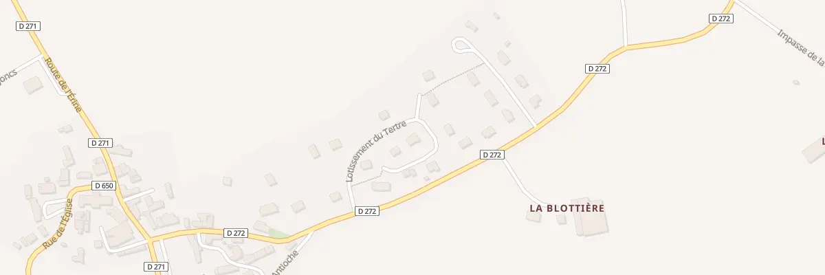 Plan du 4 Lot du Tertre à Coulimer