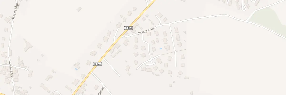 Plan du 3 Lot Lot. du Champ de Gois à Saint-Claud
