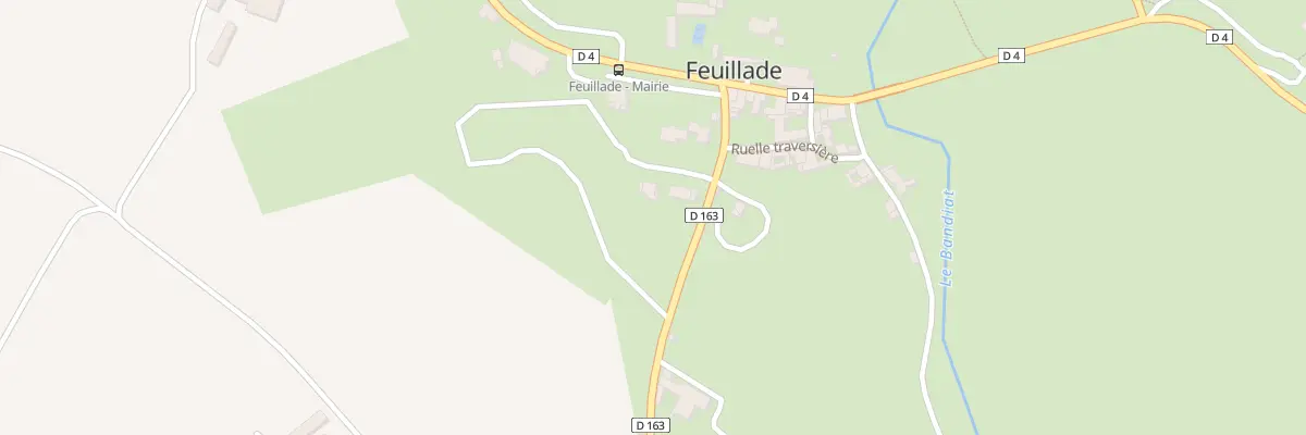 Plan du 5198 Chez Billat à Feuillade