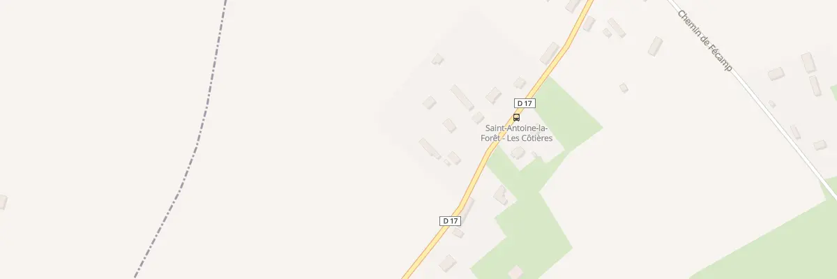Plan du 1087 Rte des Côtières à Saint-Antoine-la-Forêt