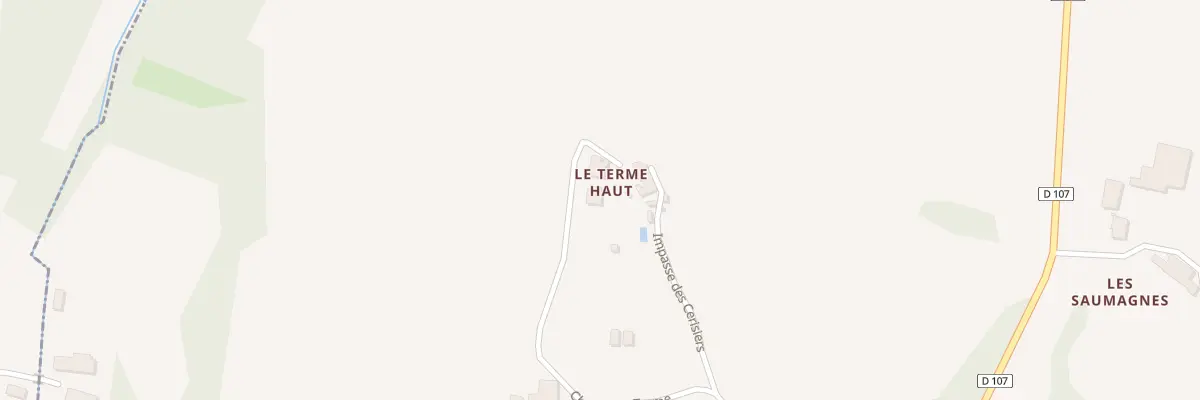 Plan du 134A Le Terme Haut à Saint-Aubin-de-Cadelech
