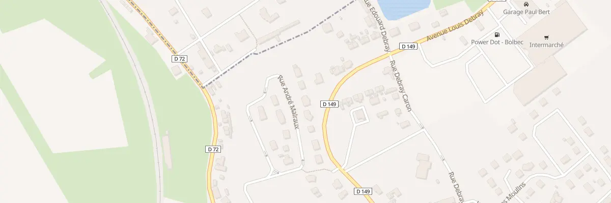 Plan du 246 Rue André Malraux à Bolbec
