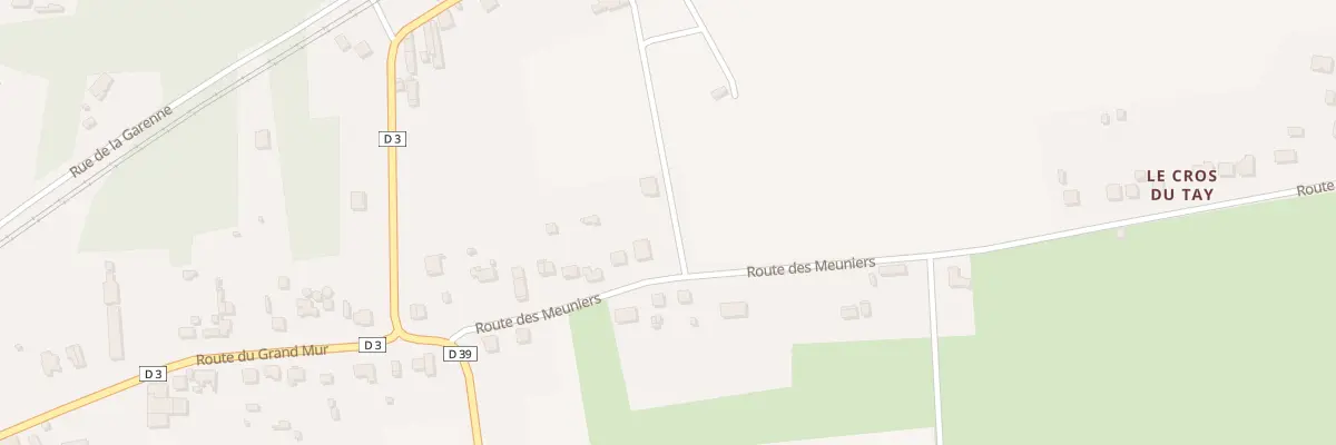 Plan du 16 Rte des Meuniers à Neuvic