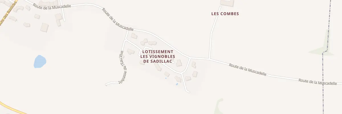 Plan du 11 Vignoble de Sadillac à Singleyrac