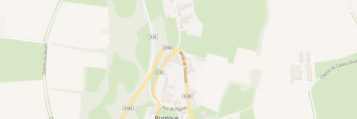 Plan du 5052 Centre du Village à Puntous