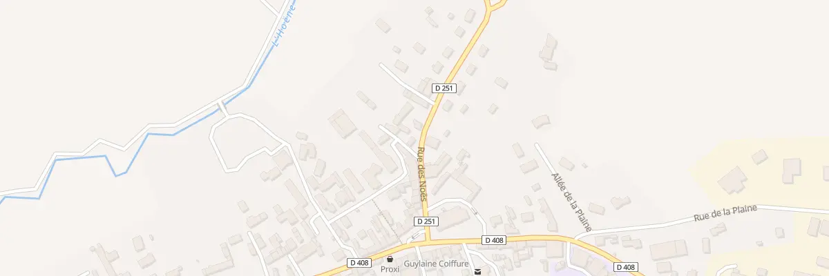 Plan du 7 Rue des Noes à Bazoches-sur-Hoëne