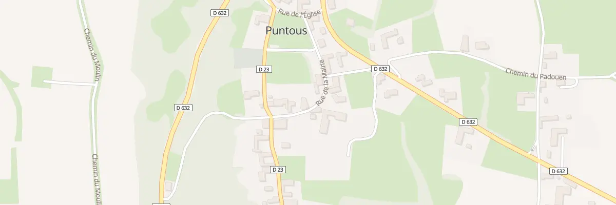Plan du 8 Rue de la Mairie à Puntous