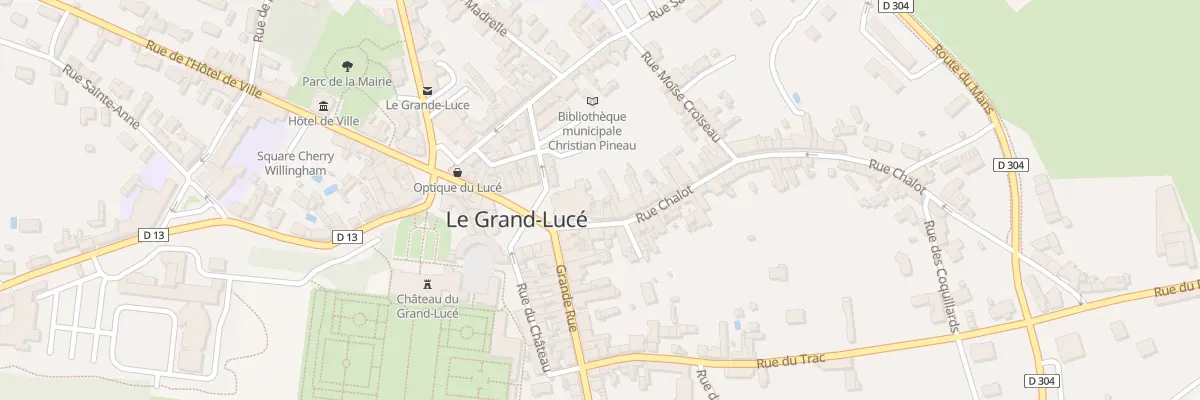 Plan du 1 Rue Chalot au Grand-Lucé