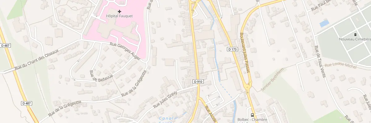 Plan du 118B Rue Léon Gambetta à Bolbec