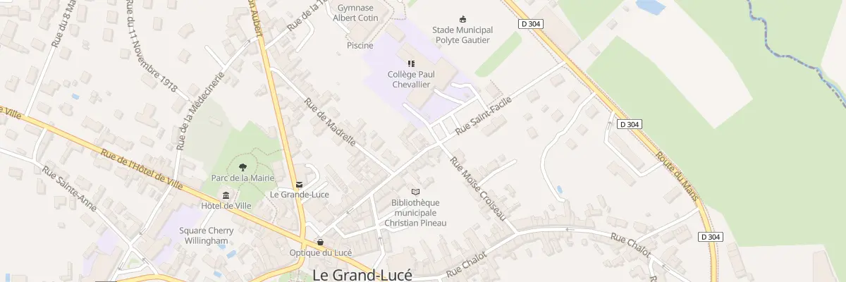 Plan du 23 Rue Saint Facile au Grand-Lucé