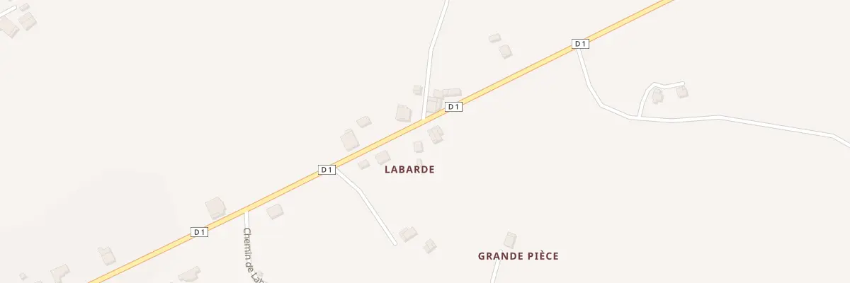 Plan du 544 Rte de Castillonnès à Lauzun